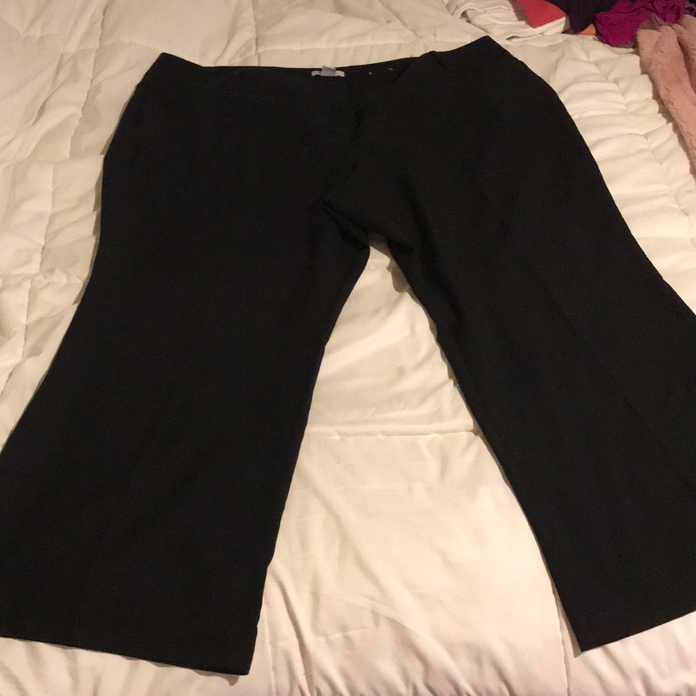 Black slacks